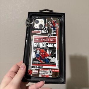 Marvel Spider-Man Casetify Red, Black & White Graphic Phone Case